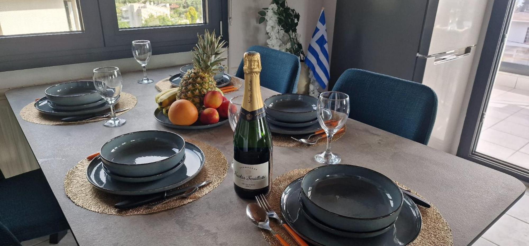 Apartamento Eden Sea View Harmony Pefkochori Exterior foto