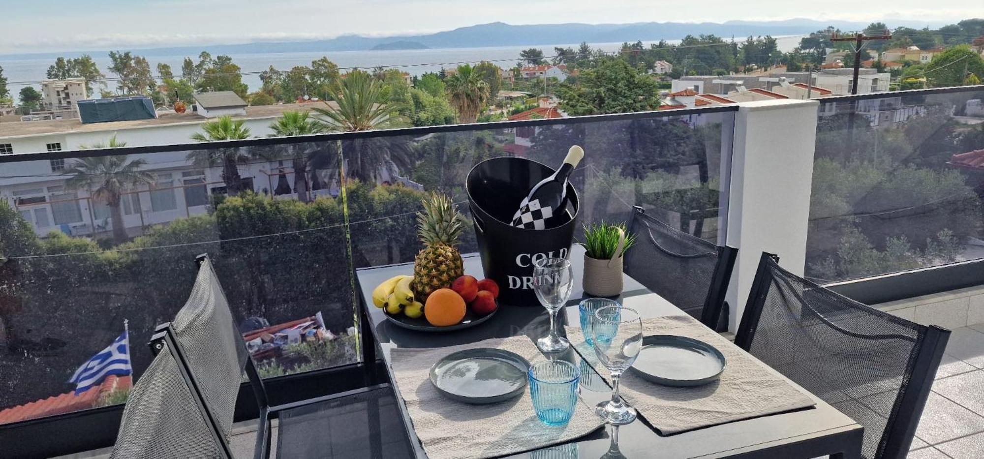 Apartamento Eden Sea View Harmony Pefkochori Exterior foto