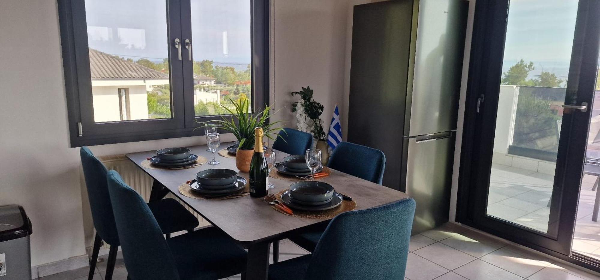 Apartamento Eden Sea View Harmony Pefkochori Exterior foto