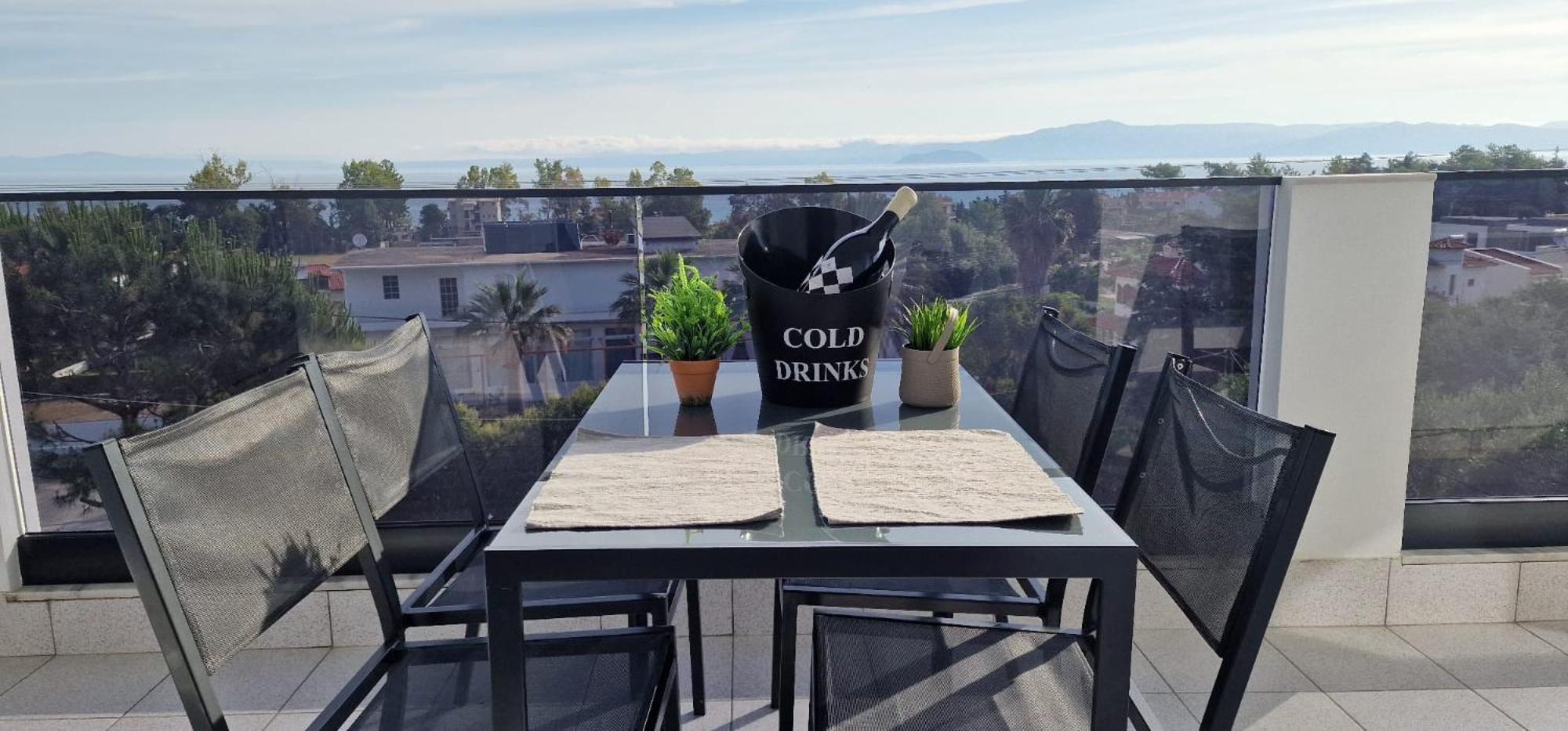 Apartamento Eden Sea View Harmony Pefkochori Exterior foto