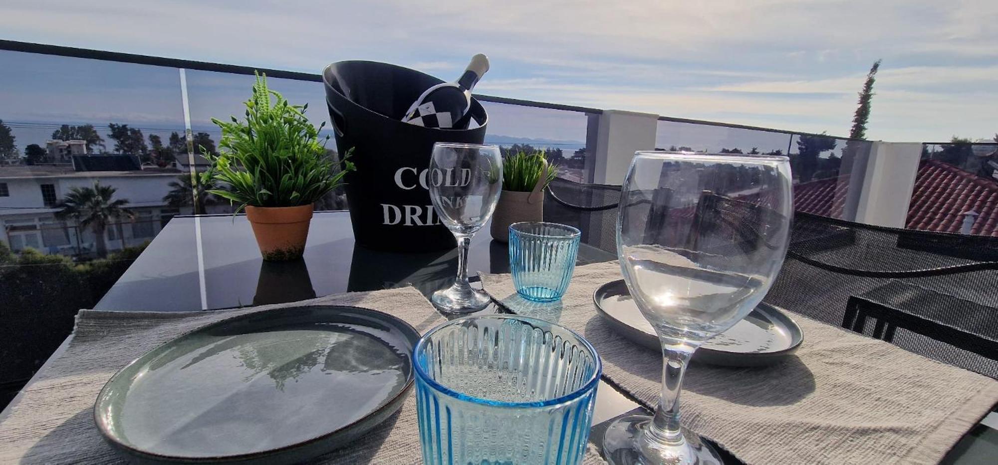 Apartamento Eden Sea View Harmony Pefkochori Exterior foto