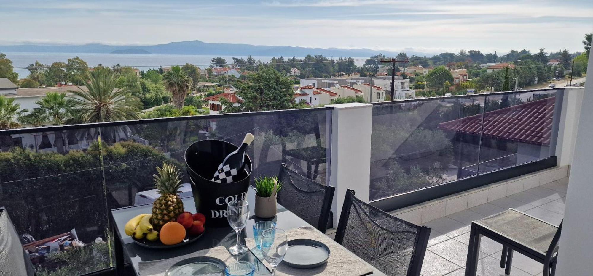 Apartamento Eden Sea View Harmony Pefkochori Exterior foto